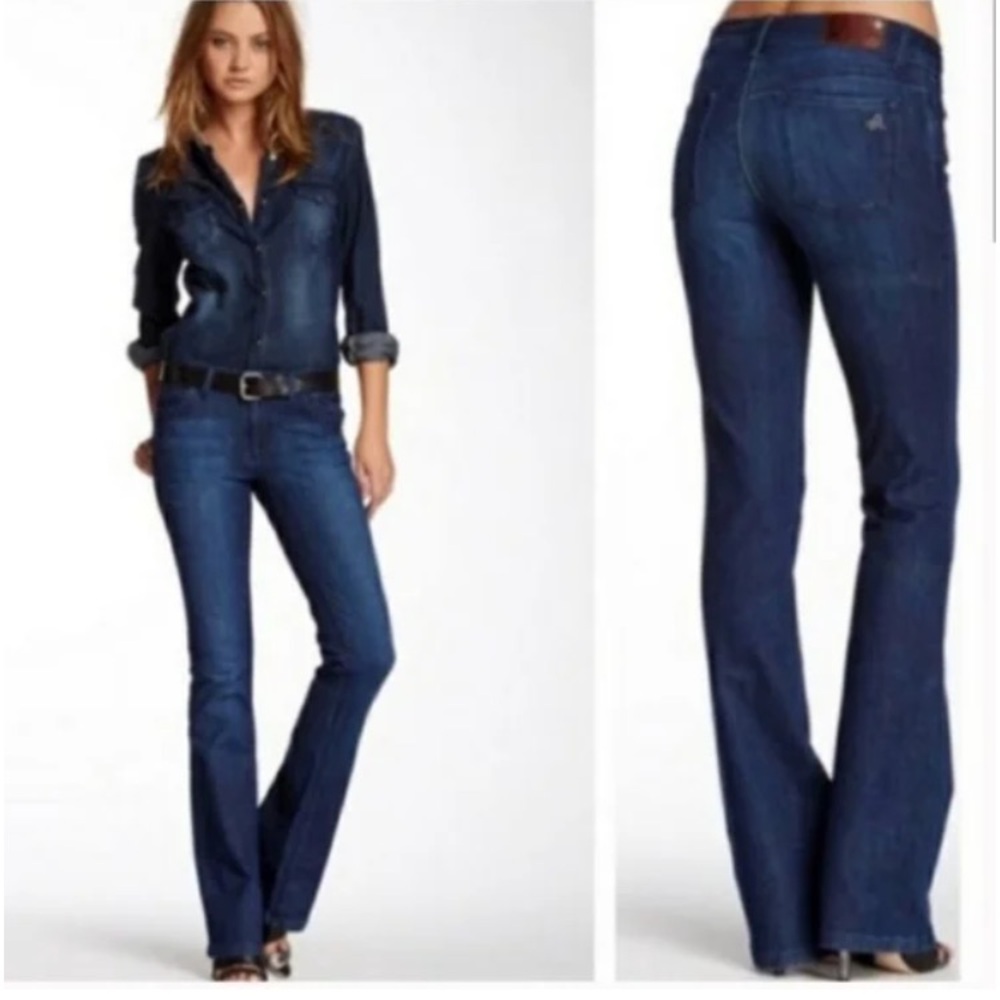 DL1961 4 Way Stretch Jennifer Low Rise Bootcut Jeans